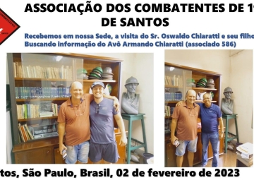 Visita do Sr. Oswaldo Chiaratti & Filho Victor